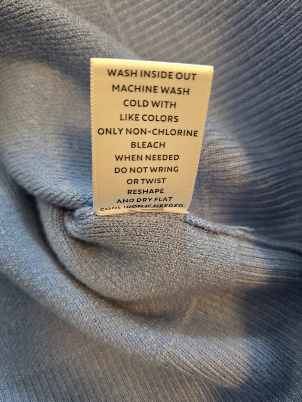 Kinesis Striped Scoop-Neck Sweater in Light Blue - Picture 7 of 7